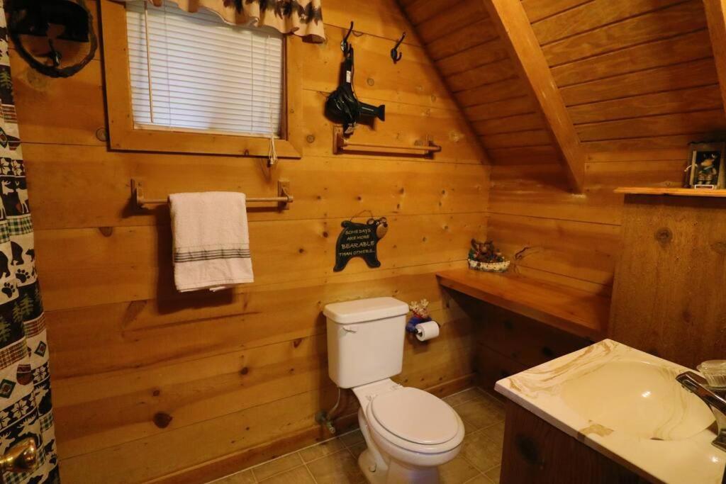 Cute Updated Mountain Cabin Fireplace #3 Helen Esterno foto